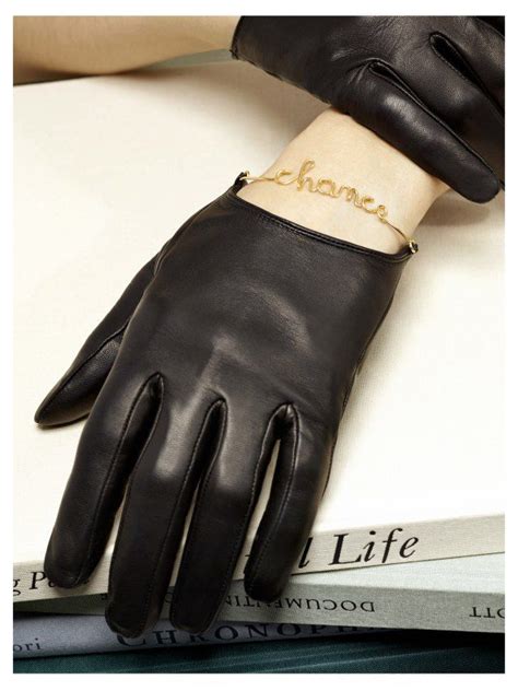 causse chanel|Luxury Leather Gloves & Driving Gloves .